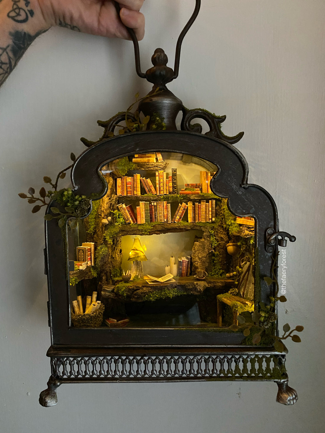 Working on Faery Lanterns