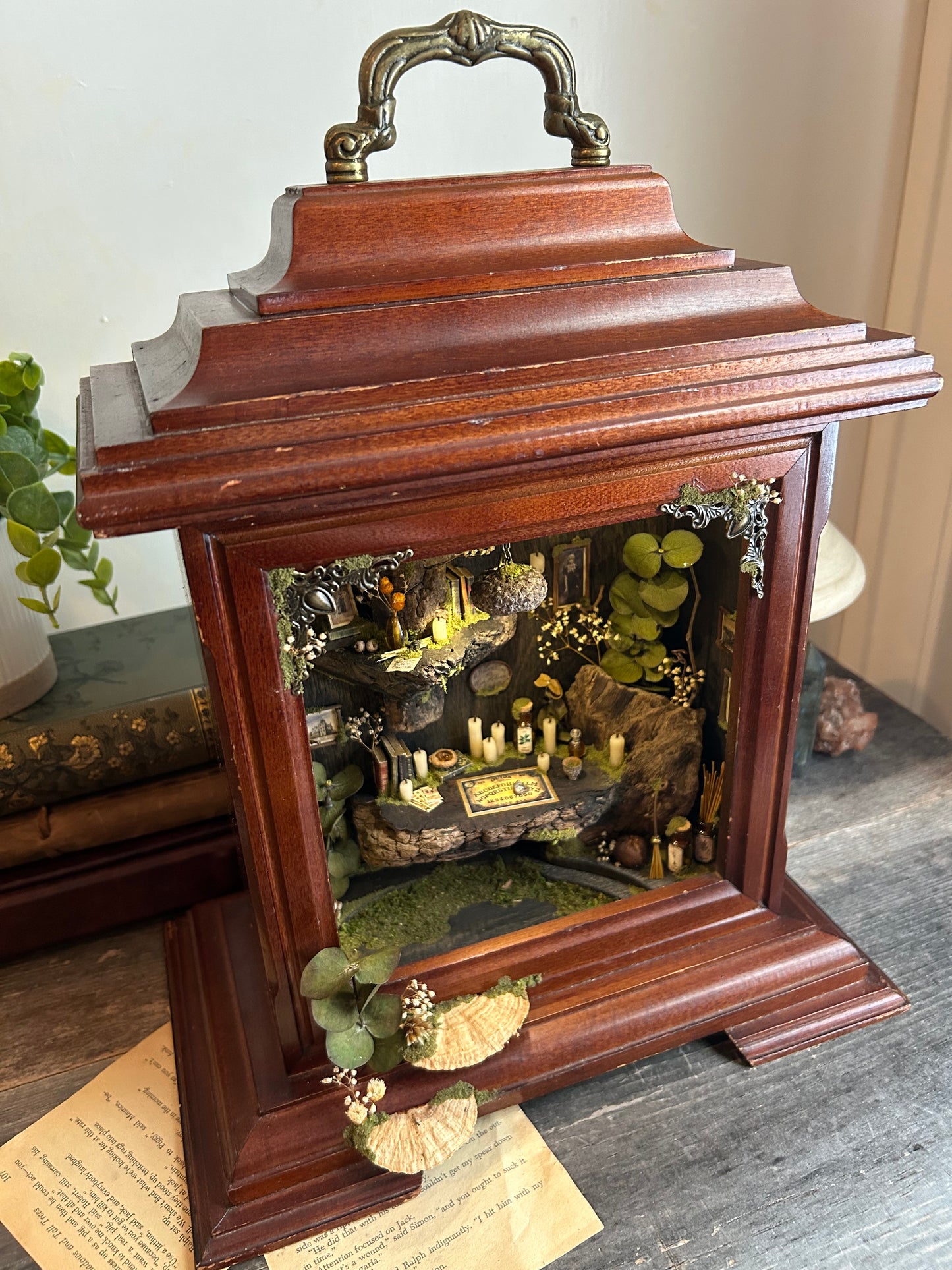 Fae Clock #2 - Witchy Room