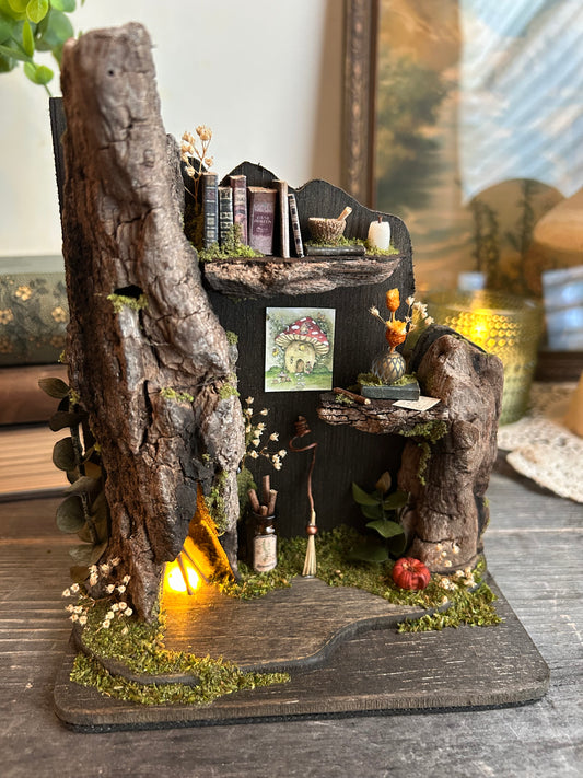 Faery fireplace shelf #5