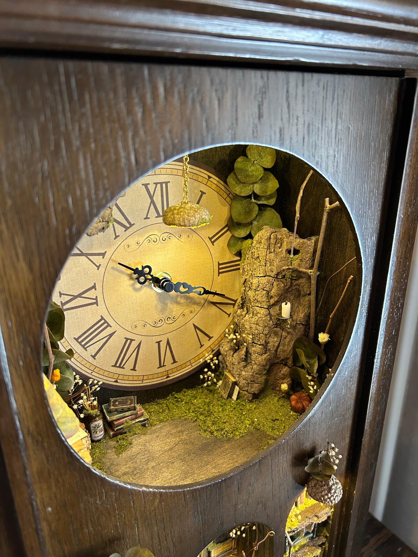 Faery Library Clock