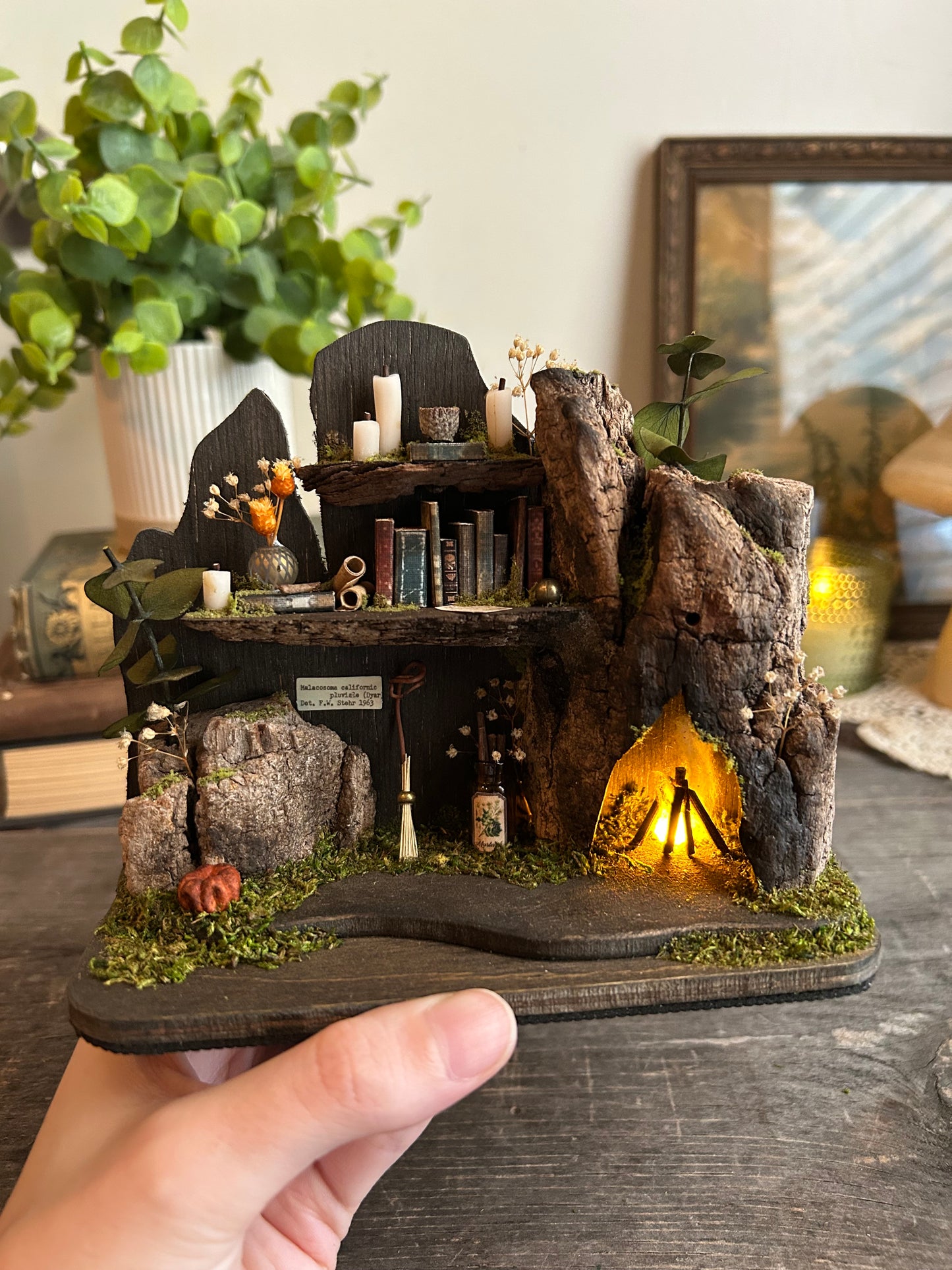 Faery fireplace shelf #8
