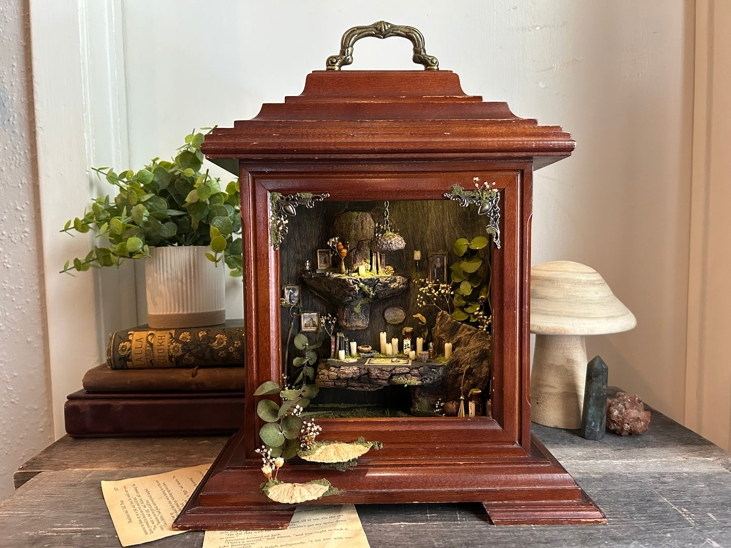 Fae Clock #2 - Witchy Room