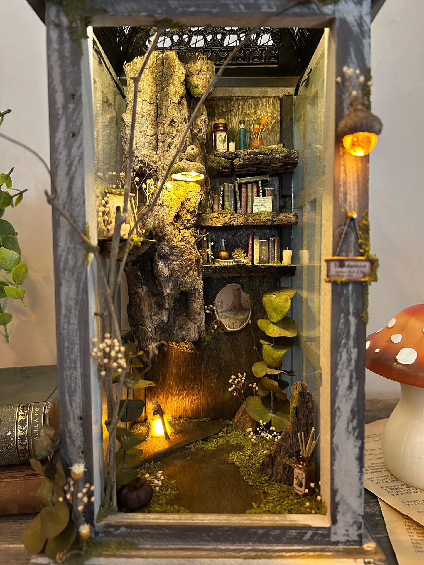 Fae Fireplace Lantern