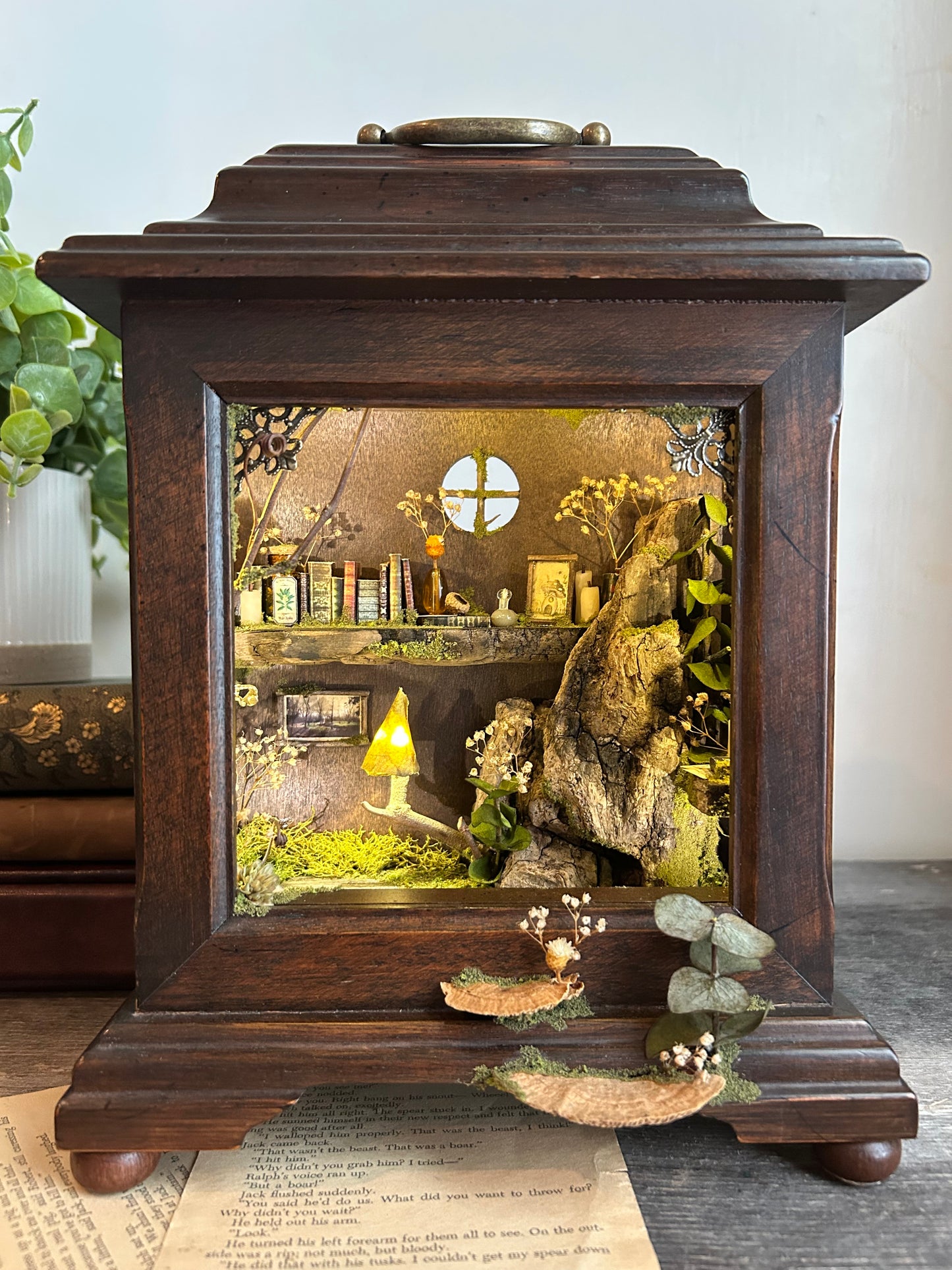 Fae Clock #3 - Reading Nook