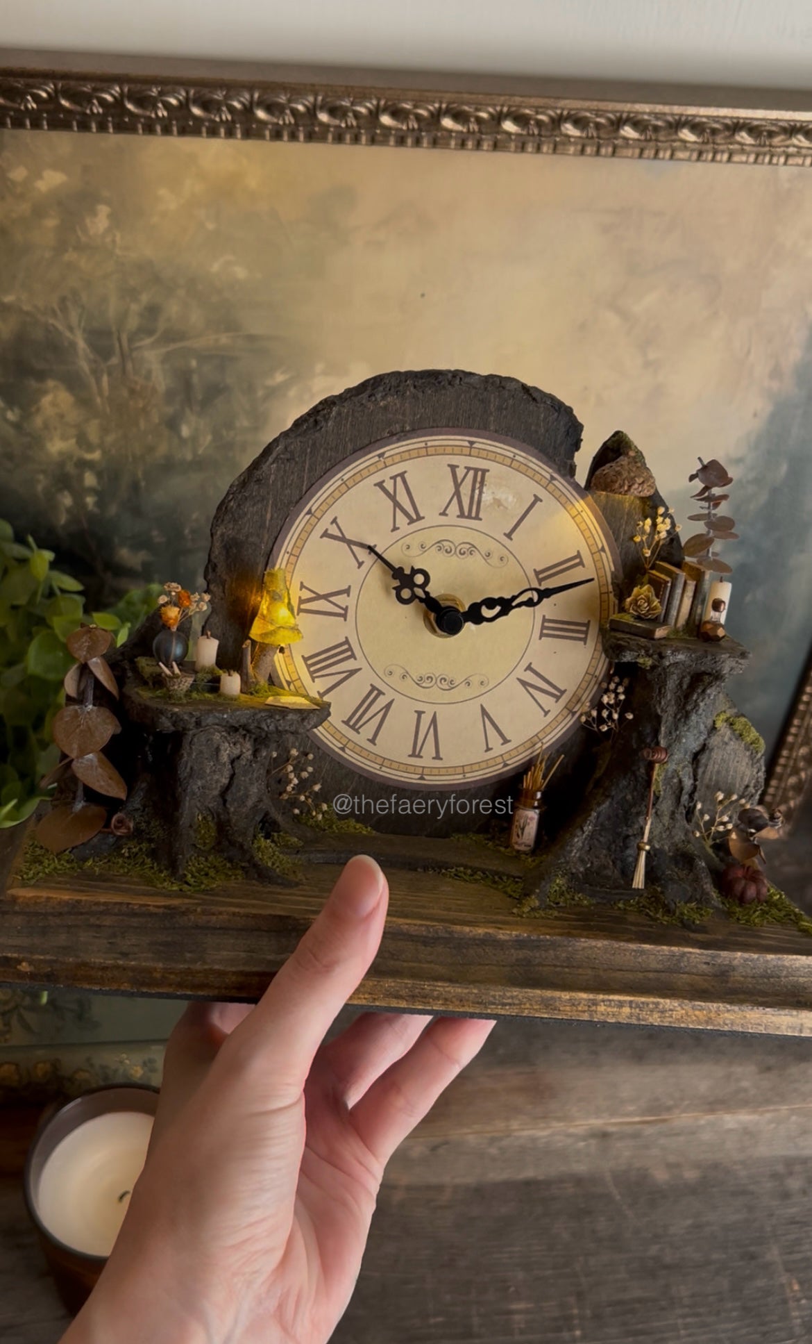 PREORDER Handmade Faery Clock