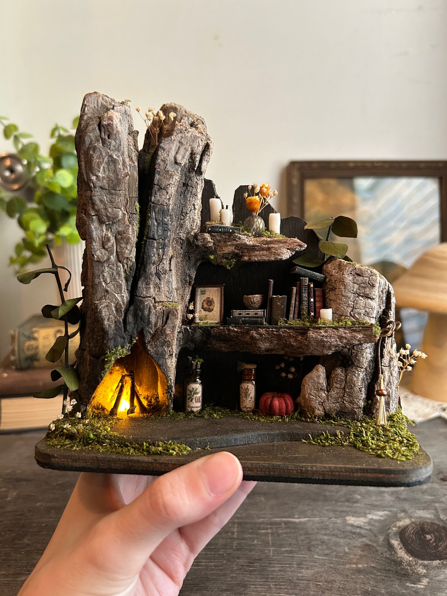 Faery fireplace shelf #4