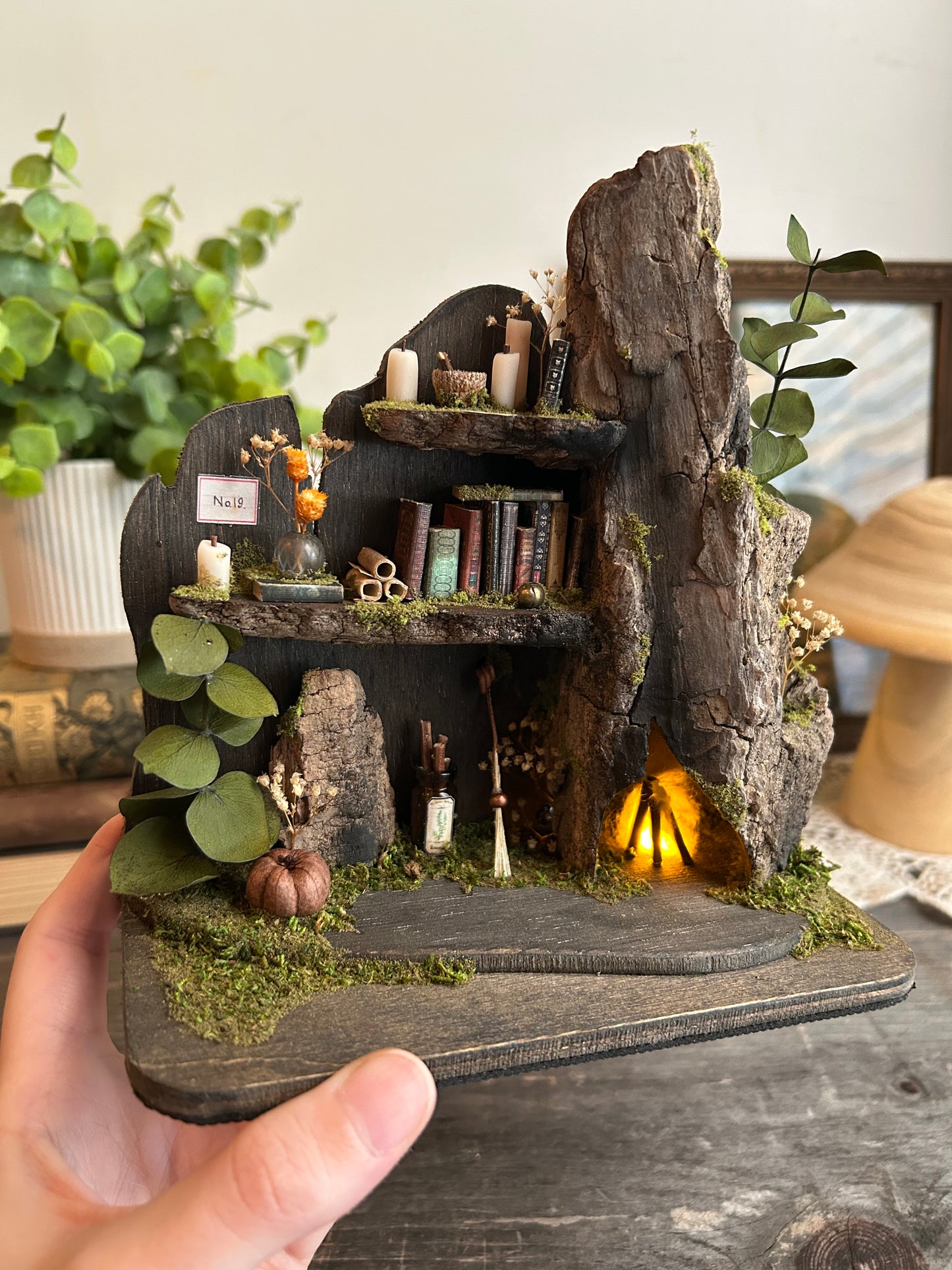 Faery fireplace shelf #1