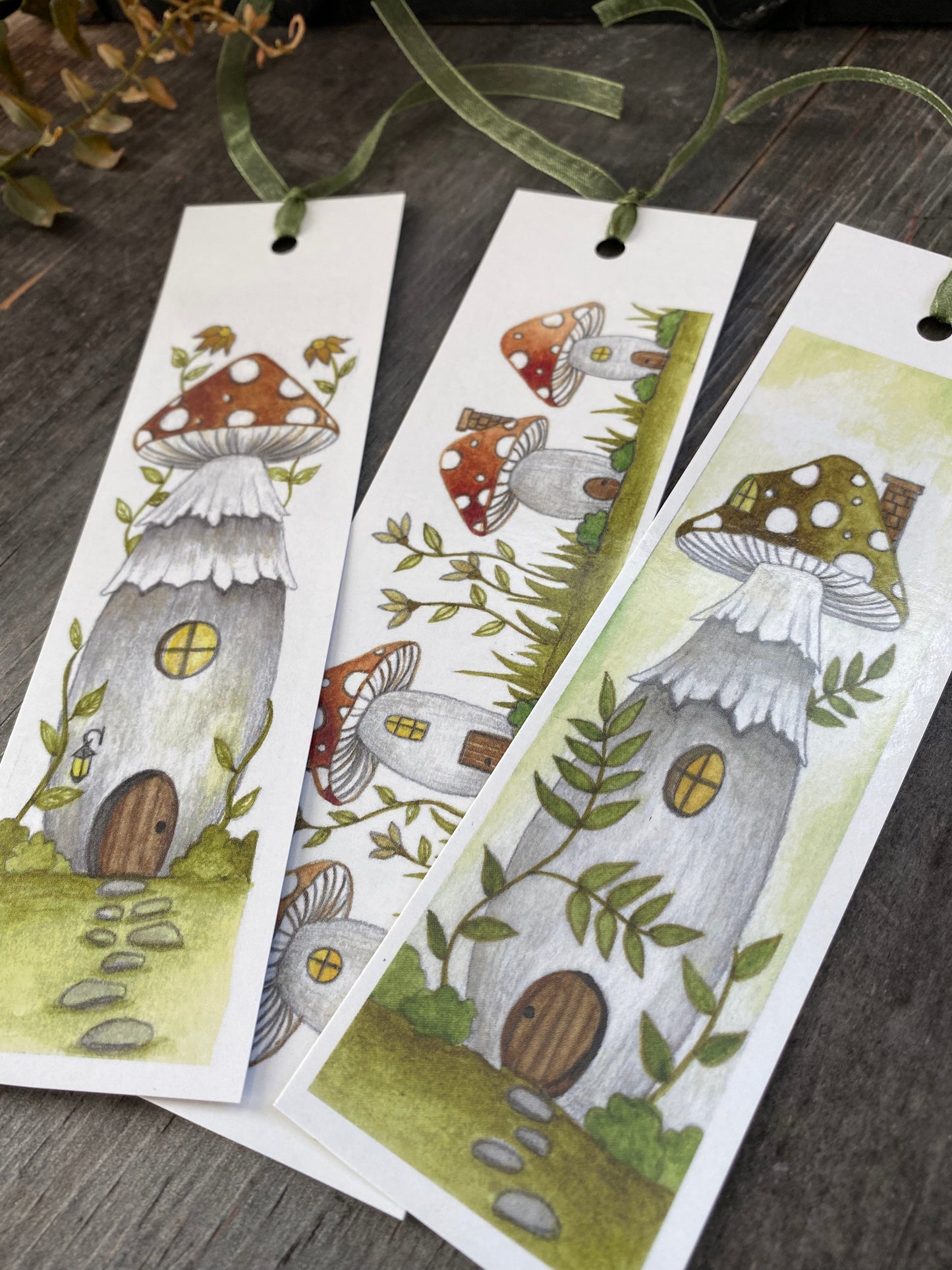 The Faery Forest Bookmarks (set of 3)