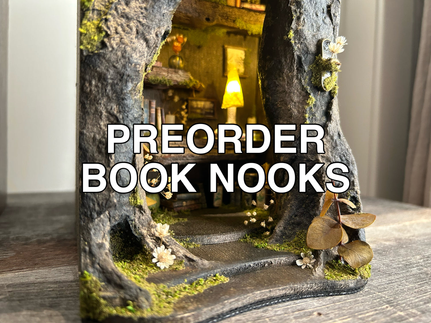 Preorder Faery Book Nooks
