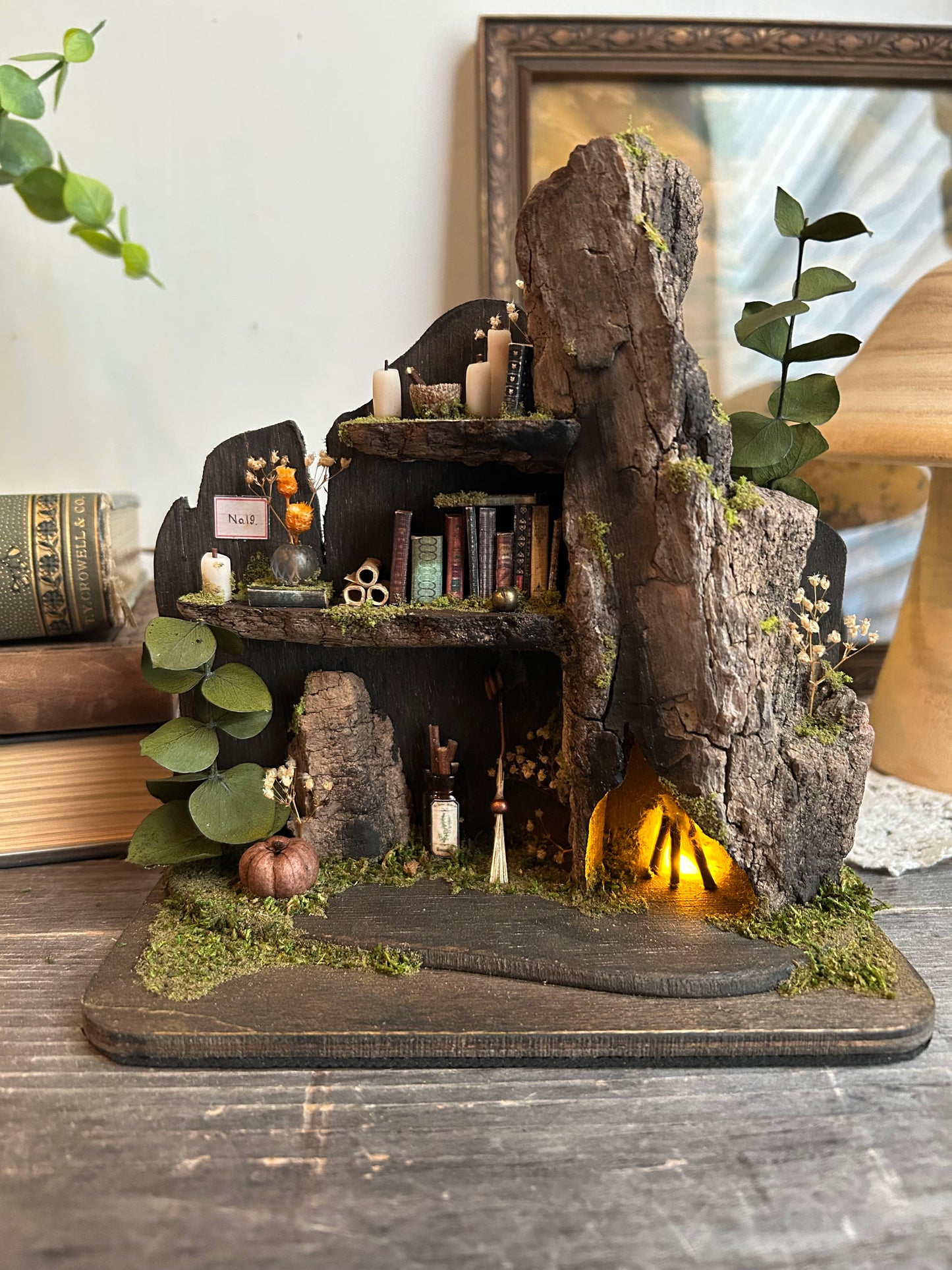 Faery fireplace shelf #1