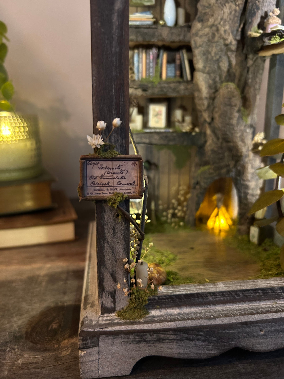 Faery Fireplace Lantern (tall)