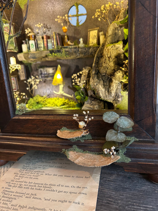 Fae Clock #3 - Reading Nook