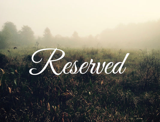 Reserved for Petra