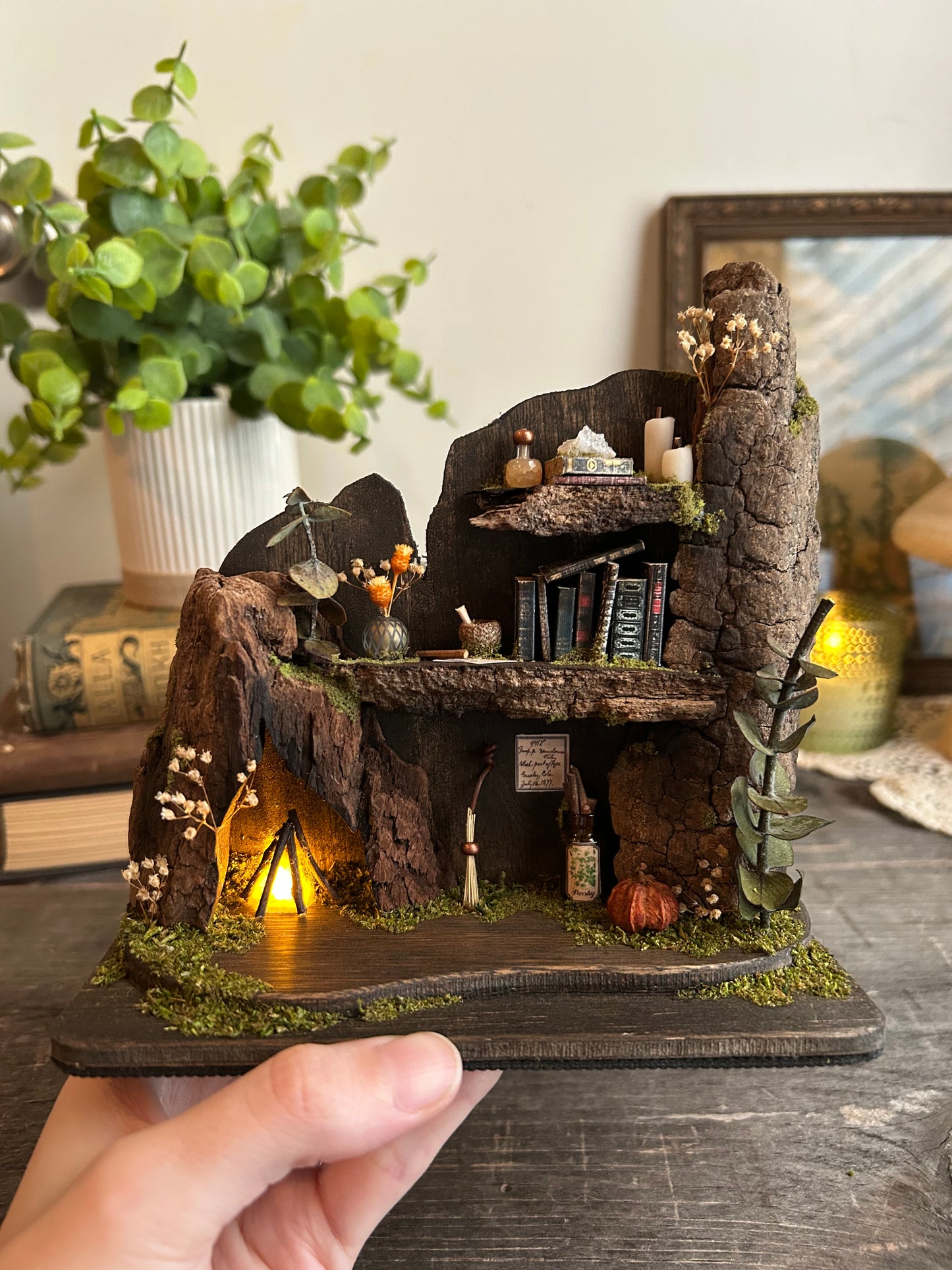 Faery fireplace shelf #9