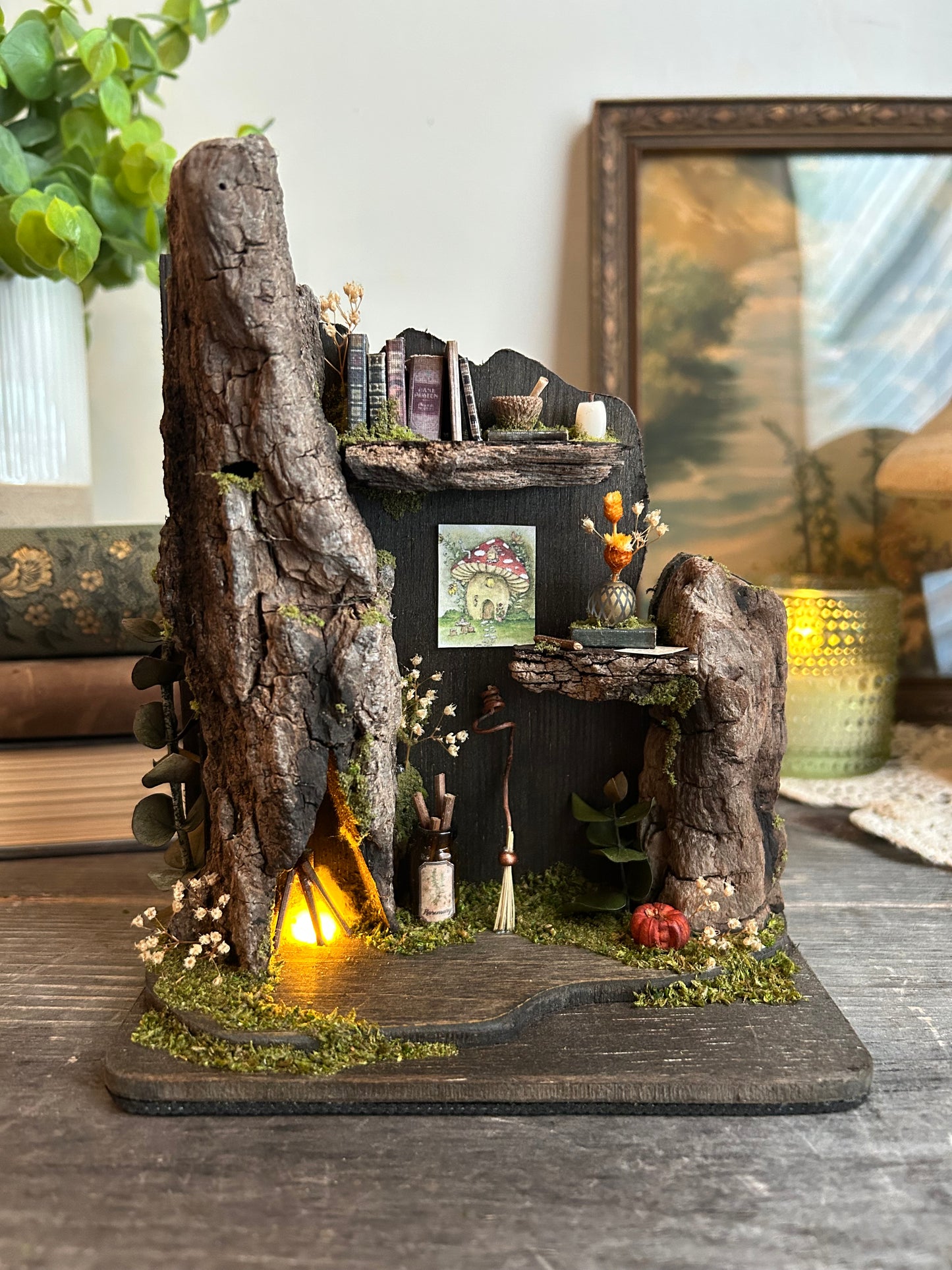 Faery fireplace shelf #5