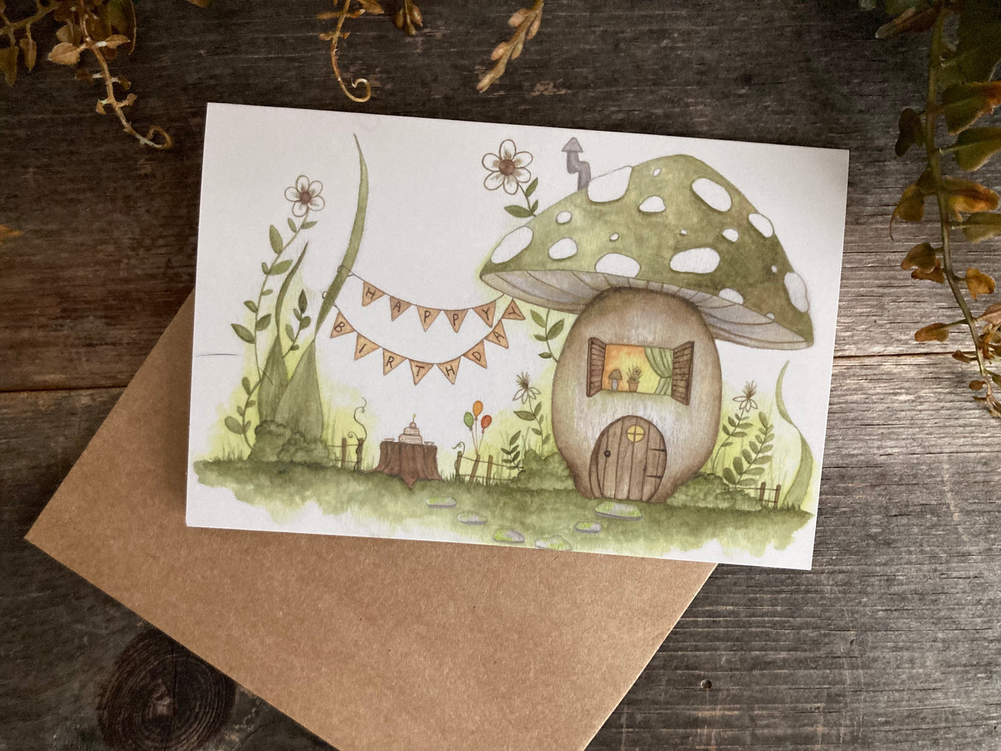 Faery Birthday Card