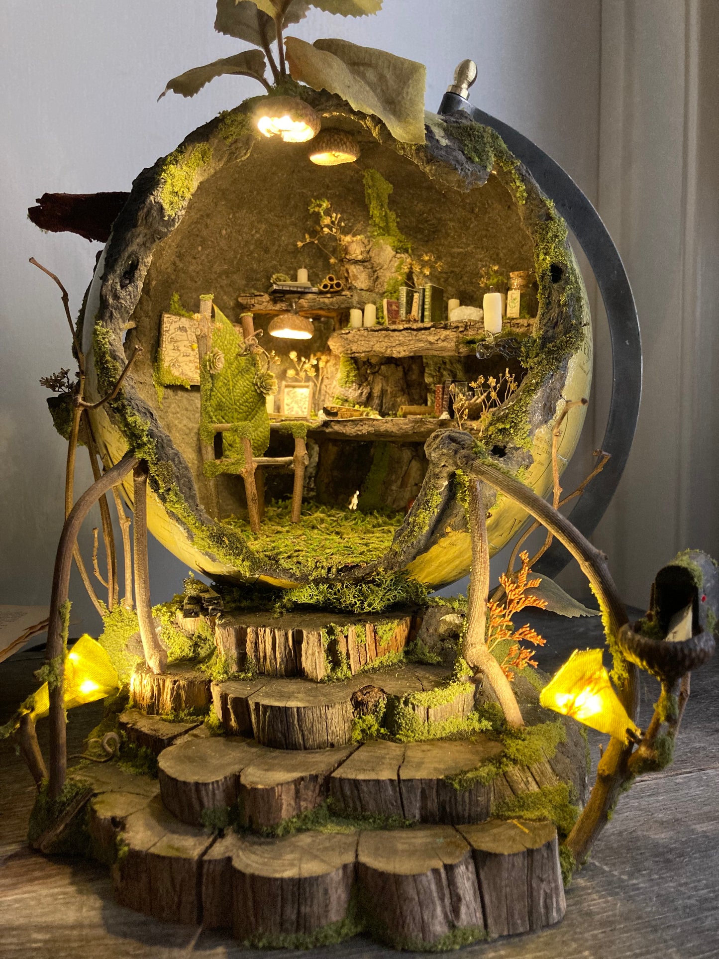 Faery Globe with Stairs