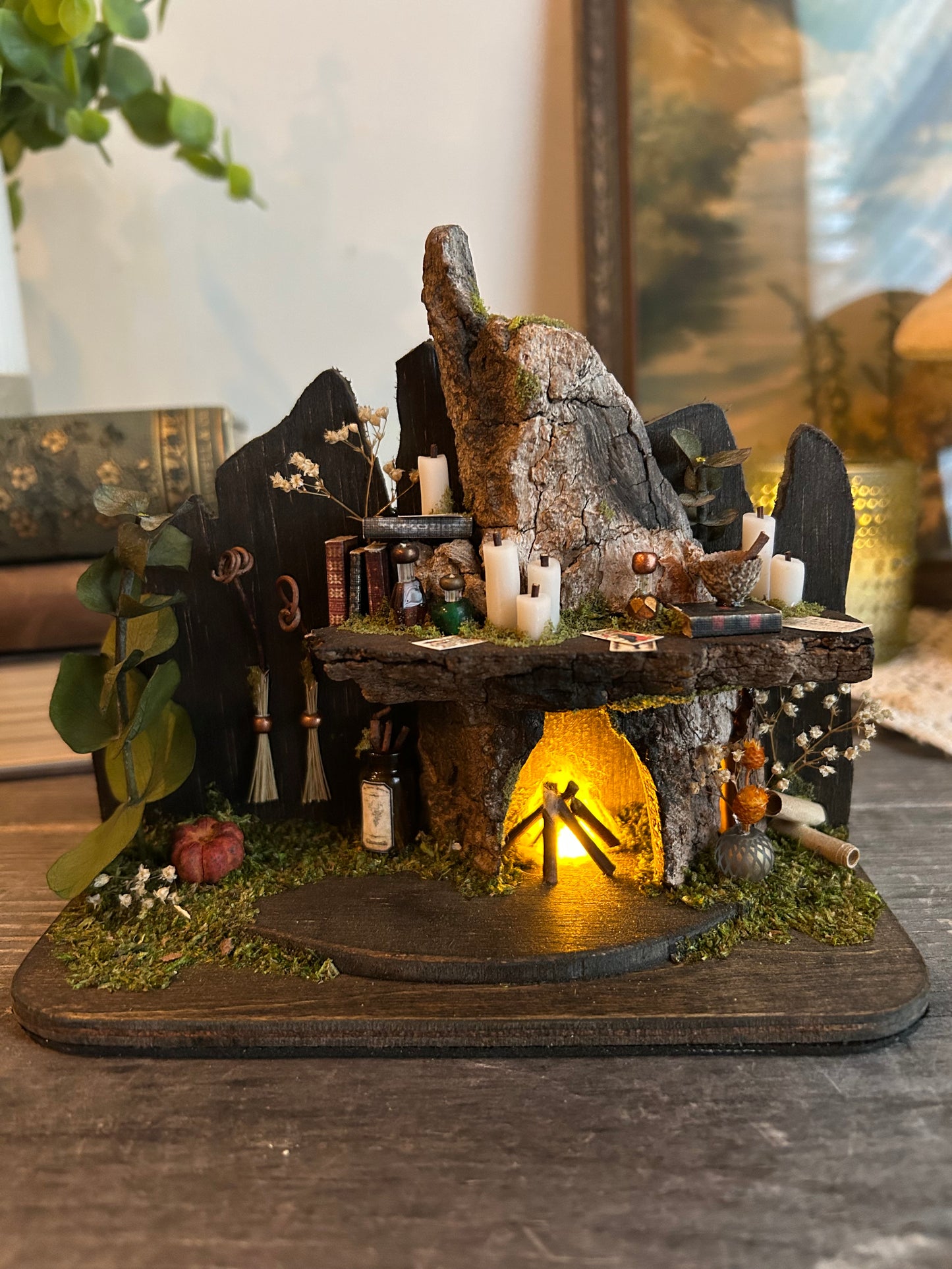 Faery fireplace shelf #2