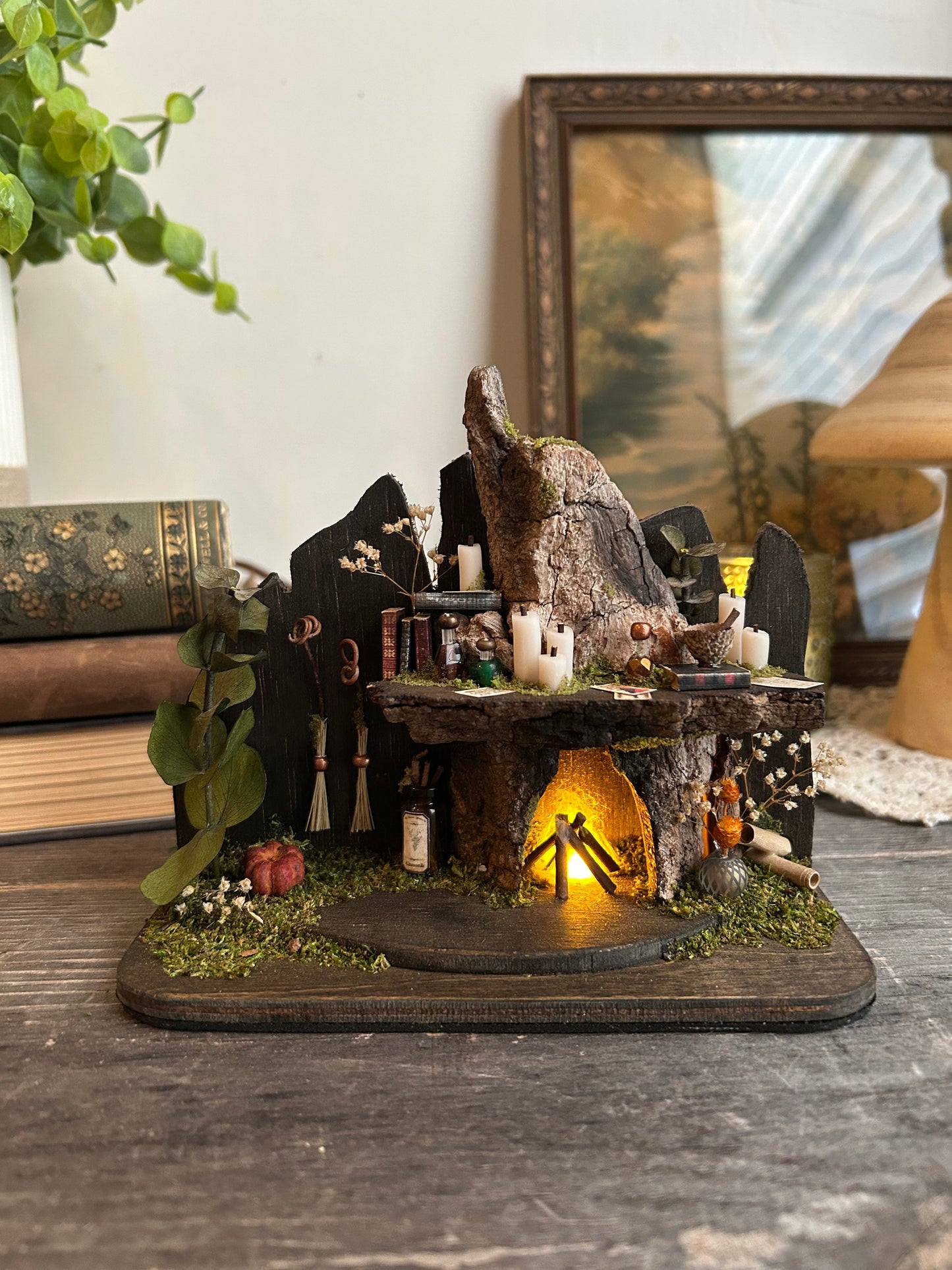 Faery fireplace shelf #2