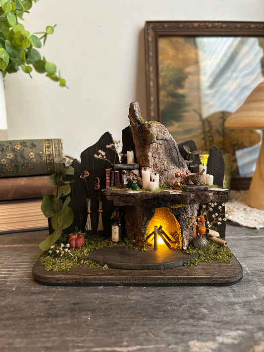 Faery fireplace shelf #2