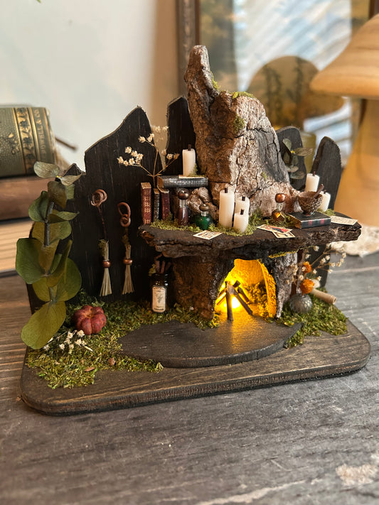 Faery fireplace shelf #2