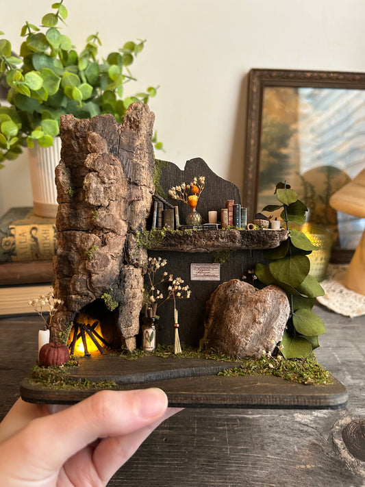 Faery fireplace shelf #7