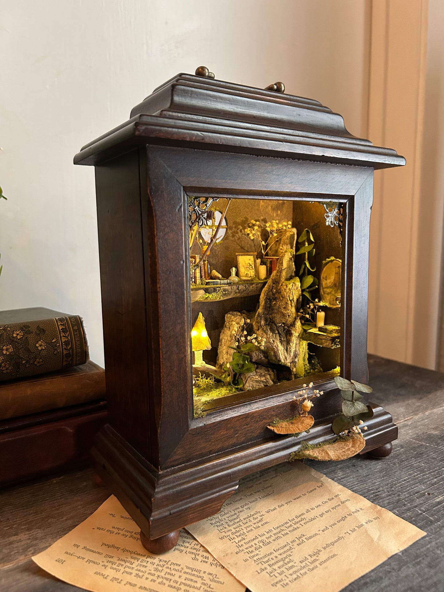 Fae Clock #3 - Reading Nook