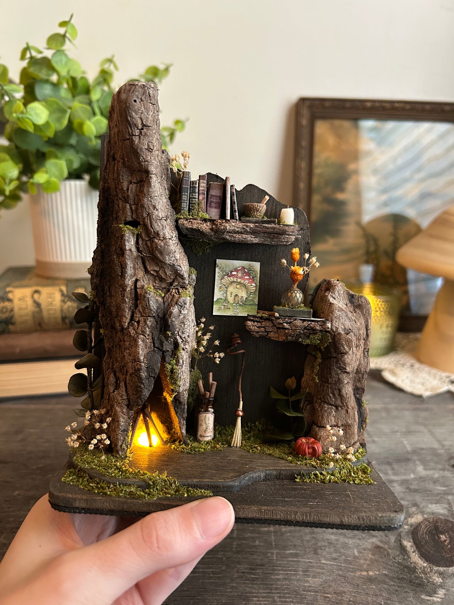 Faery fireplace shelf #5