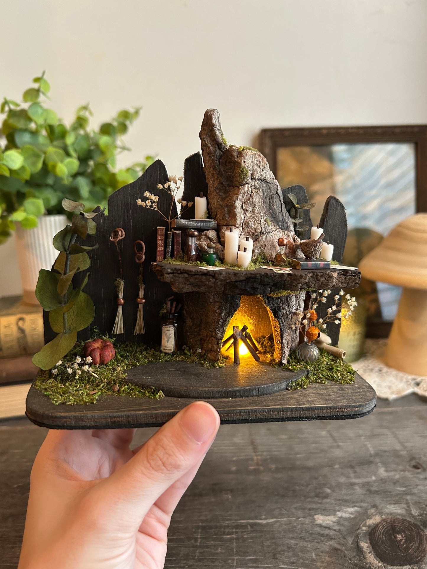 Faery fireplace shelf #2